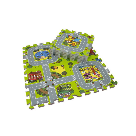 Cover for Magni · Floor Puzzle In Foam W. Road - 3602 (Toys)