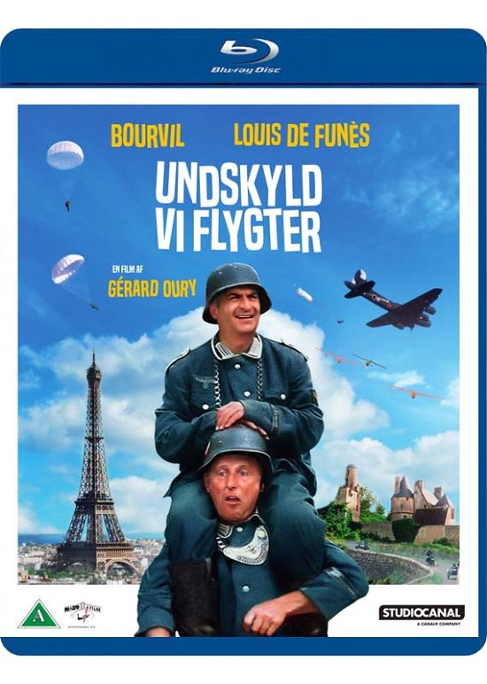 Cover for Undskyld Vi Flygter (Blu-Ray) (2022)