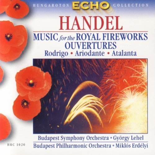 Music for the Royal Firwork Ouvertures (Erdelyi) - Handel - Musik - MG RECORDS - 5991810102020 - 15. oktober 2003