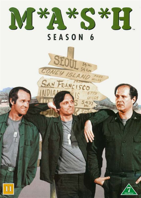Cover for M*a*s*h · M.a.s.h. - Season  6 (DVD) (2016)