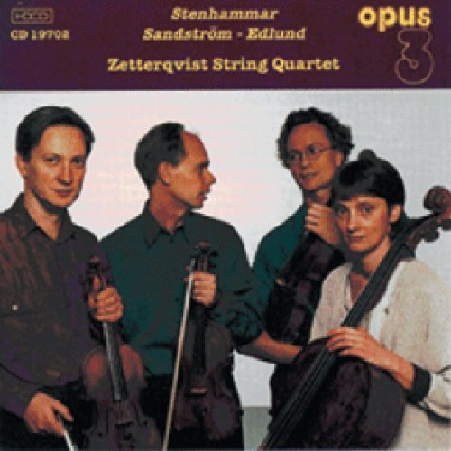 Cover for Zetterqvist String Quartet · String Quartet No. 6 &amp; 3 (CD) (2020)