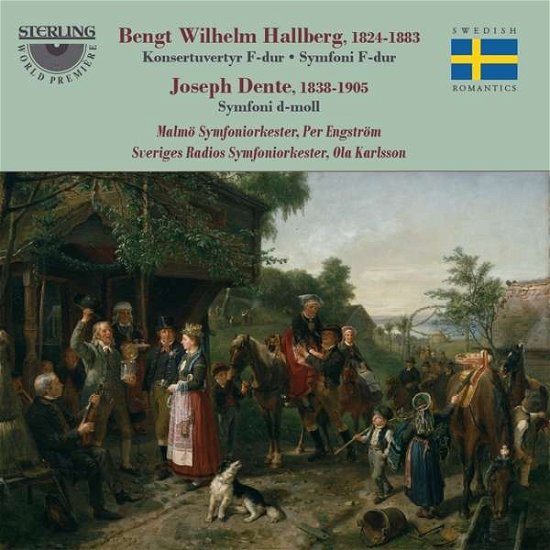 Cover for Swedish Rso / Malmo So · Bengt Wilhelm Hallberg / Joseph Dente: Orchestral Works (CD) (2019)