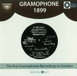 Gramophone 1899: the First / Various - Gramophone 1899: the First / Various - Musik - STE - 7393338170020 - 1. August 2013