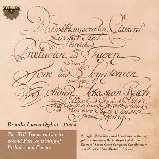 Cover for Brenda Lucas Ogdon · Bach: The Well-Tempered Klav (CD) (2018)