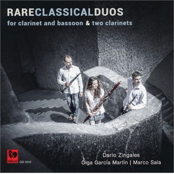 Cover for Zingales, Dario &amp; Olga Garcia Martin &amp; Marco Sala · Rare Classical Duos (CD) (2018)