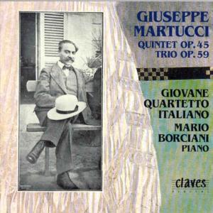 Cover for Martucci Giuseppe · Quintetto Con Pf Op.45, Trio Op.59 (CD) (2000)