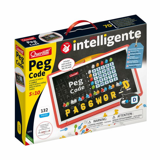 Quercetti Peg Code Bord - Quercetti - Merchandise - Quercetti - 8007905010020 -
