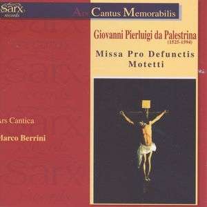 Cover for Berrini Marco / Ars Cantica · Missa Pro Defunctis / Mottetti (CD) (1995)