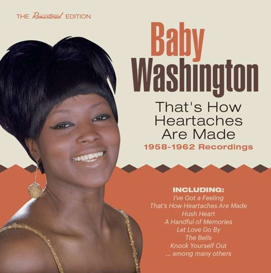Cover for Baby Washington · Thats How Heartaches Are Made (1958-1962 Recordings) (CD) (2016)