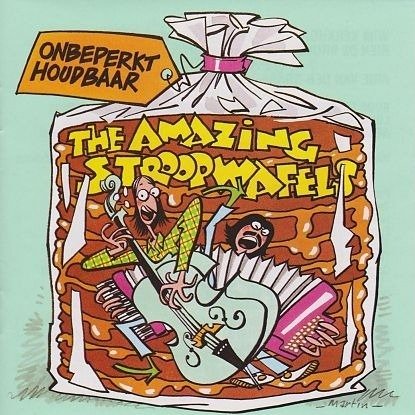 Cover for The Amazing Stroopwafels · Onbeperkt Houdbaar (CD) (2003)