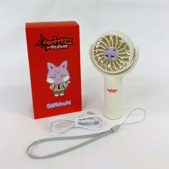 Cover for ATEEZ · Aniteez In Treasure - Mini Fan (MERCH) [Limited Fan edition] [SANdeoki Version] (2025)