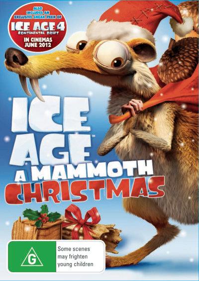 Cover for Ice Age: A Mammoth Christmas (DVD) (2011)