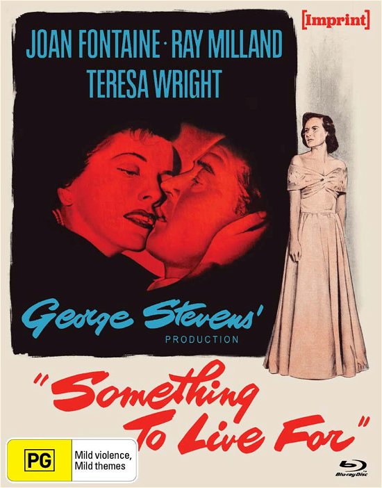 Cover for Blu-ray · Something To Live For (1952) (Blu-ray) (2023)