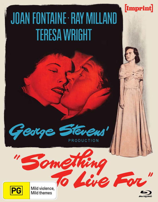 Cover for Blu-ray · Something To Live For (1952) (Blu-Ray) (2023)