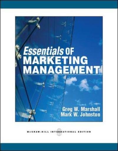 Cover for Greg Marshall · Essentials of Marketing Management (Paperback Book) (2010)