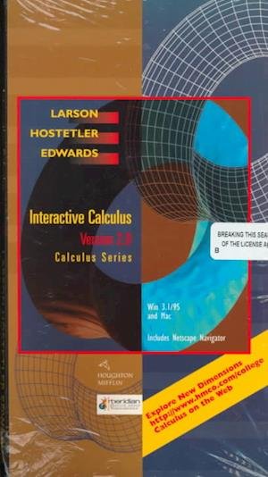 Interactive CD-ROM 2.O (P-15) for Larson / Hostetler / Edwards' Calculus, 6th - Larson - Gra - Cengage Learning, Inc - 9780395911020 - 23 września 1998