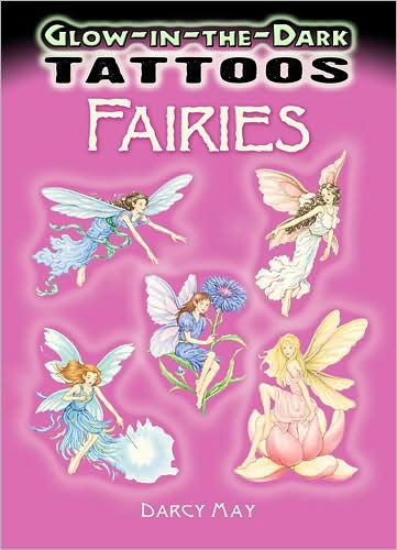 Cover for Darcy May · Glow-In-The-Dark Tattoos: Fairies - Dover Tattoos (Paperback Book) (2008)