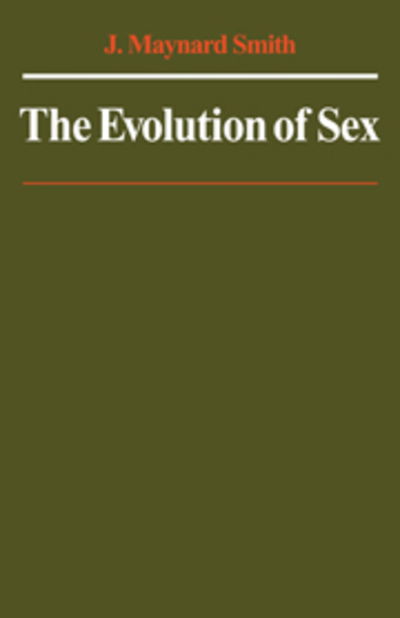 Cover for John Maynard Smith · The Evolution of Sex (Paperback Book) (1978)