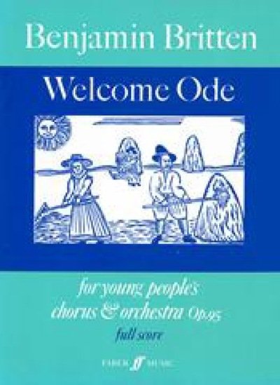 Cover for Benjamin Britten · Welcome Ode (Paperback Book) (1998)