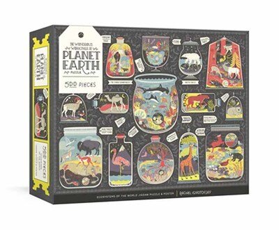 Rachel Ignotofsky · Wondrous Workings of Planet Earth Puzzle: Ecosystems of the World 500-Piece Jigsaw Puzzle and Poster (Trykksaker) (2020)