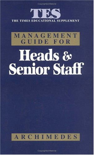 Cover for Archimedes · Tes Management Guide for Heads and Senior Staff (Paperback Book) (1997)
