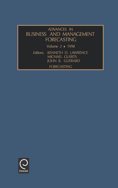 Cover for Michael Geurts · Advances in Business and Management Forecasting - Advances in Business and Management Forecasting (Hardcover Book) (1998)
