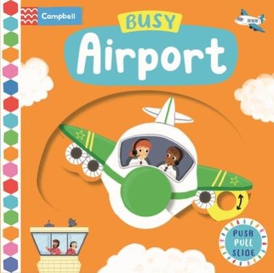 Cover for Campbell Books · Busy Airport (Tavlebog) (2023)