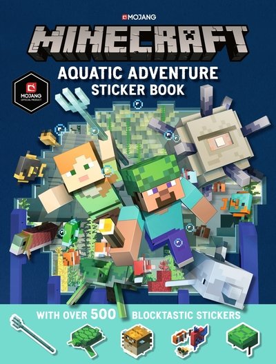 Cover for Mojang AB · Minecraft Aquatic Adventure Sticker Book (Pocketbok) (2019)