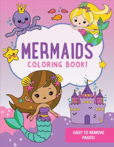 Cover for Peter Pauper Press Inc. · Mermaids Coloring Book (Paperback Book) (2022)