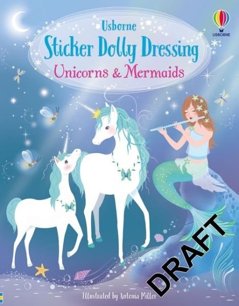 Cover for Fiona Watt · Unicorns and Mermaids - Sticker Dolly Dressing (Paperback Book) (2021)