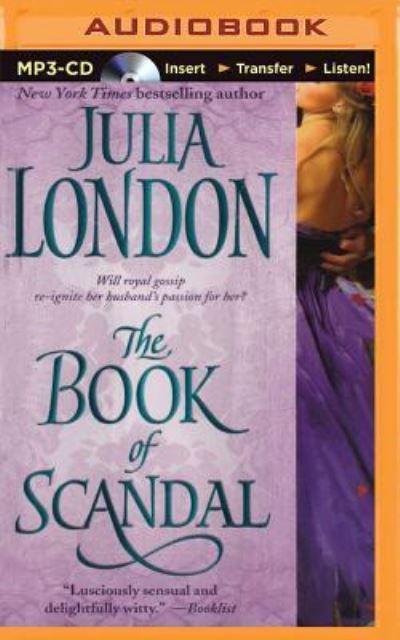 Cover for Julia London · Book of Scandal, The (MP3-CD) (2015)