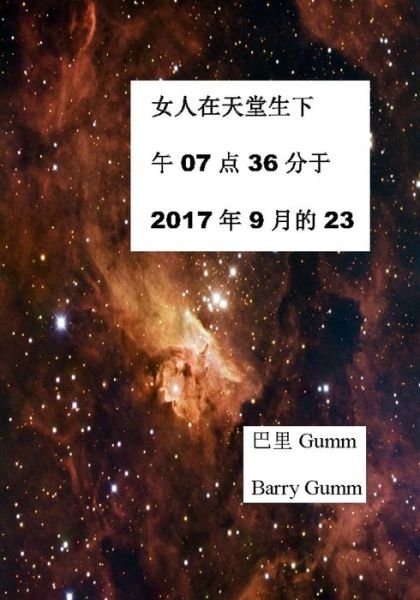 Cover for Ps Barry Gumm · Woman in Heaven Gives Birth Chinese: 7:36am 23rd of September 2017 (Paperback Book) (2015)