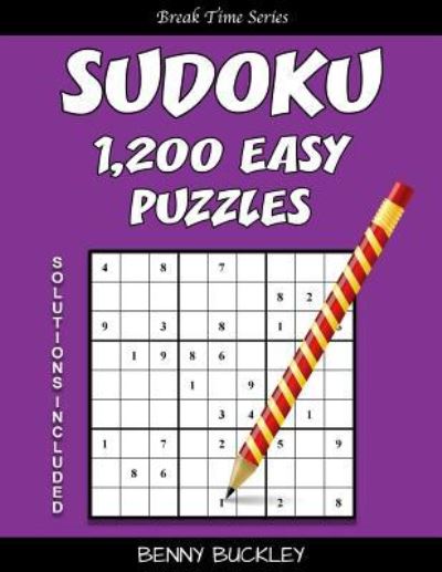 Cover for Benny Buckley · Sudoku 1,200 Easy Puzzles. Solutions Included (Paperback Book) (2016)