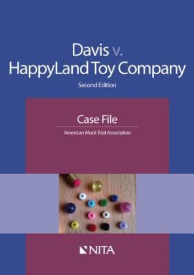 Cover for American Mock Trial Association · Davis V. Happyland Toy Company (Paperback Book) (2015)