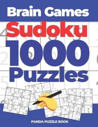 Cover for Panda Puzzle Book · Brain Games Sudoku 1000 Puzzles (Paperback Bog) (2020)