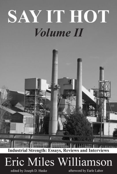 Cover for Eric Miles Williamson · Say It Hot, Volume II: Industrial Strength: Essays on American Writers (Paperback Book) (2015)