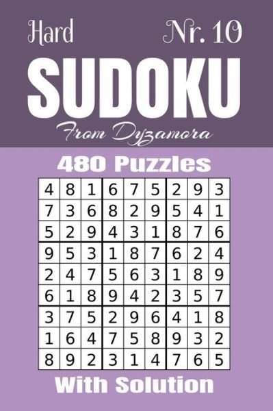 Cover for From Dyzamora · Hard Sudoku Nr.10 (Pocketbok) (2019)