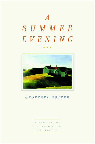 Cover for Geoffrey Nutter · A Summer Evening (Paperback Book) (2001)