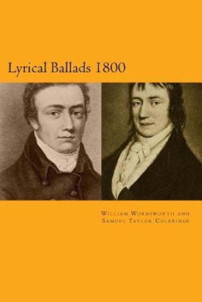 Cover for Samuel Taylor Coleridge · Lyrical Ballads 1800 (Paperback Book) (2016)