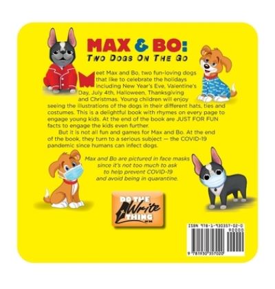 Cover for Lolo Smith · Max &amp; Bo (Hardcover Book) (2020)