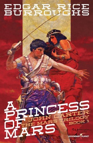 Cover for Edgar Rice Burroughs · A Princess of Mars (John Carter of Mars) (Taschenbuch) (2012)
