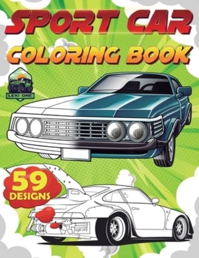 Cover for Lexi One · Sports Car Coloring Book (Book) (2023)