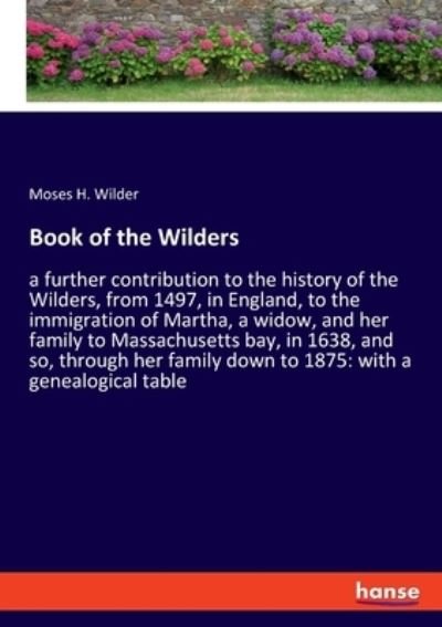 Cover for Wilder · Book of the Wilders (N/A) (2021)