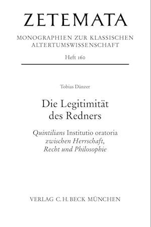 Tobias Dänzer · Die Legitimität des Redners (Book) (2024)