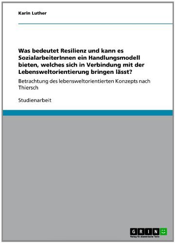 Cover for Luther · Was bedeutet Resilienz und kann (Bok) [German edition] (2010)