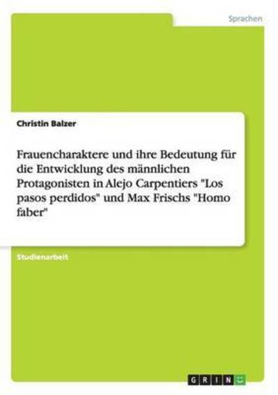 Cover for Balzer · Frauencharaktere und ihre Bedeut (Book) (2015)