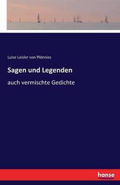 Cover for Plönnies · Sagen und Legenden (Book) (2016)