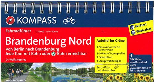 Cover for Mair-Dumont / Kompass · Kompass Fahrradführer 6012: Brandenburg Nord : Von Berlin nach Brandenburg (Book) (2014)