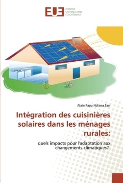 Cover for Sarr · Intégration des cuisinières solair (Book) (2020)