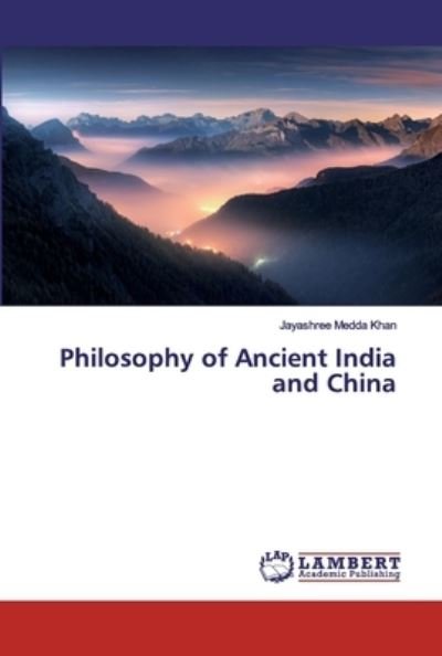 Cover for Khan · Philosophy of Ancient India and Ch (Bog) (2019)
